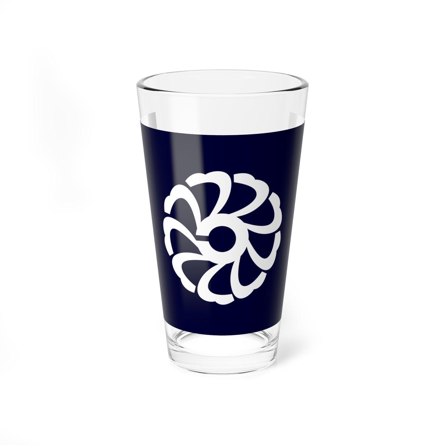 Flag of Kokufu Tottori 1966-2004 (Japan) Pint Glass 16oz
