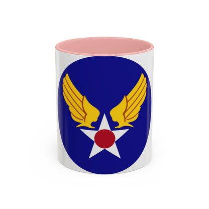 Army Air Forces Historical Insignia (U.S. Air Force) Accent Coffee Mug