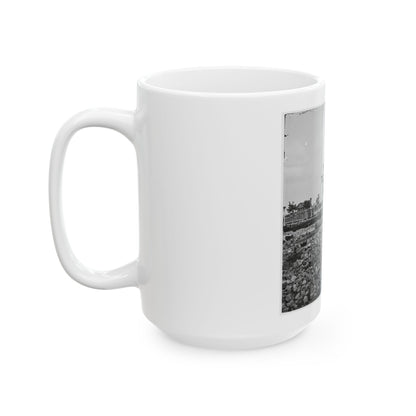 Charleston, S.C. O'connor House (180 Broad Street), In Which Union Officers Were Confined Under Fire (U.S. Civil War) White Coffee Mug