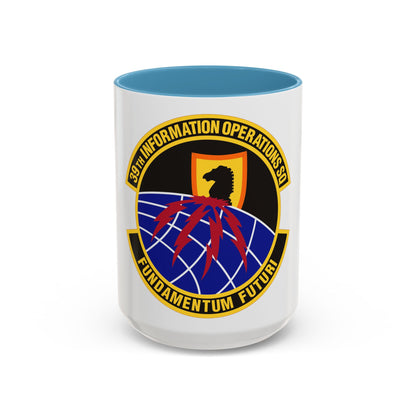 39th Information Operations Squadron (U.S. Air Force) Accent Coffee Mug