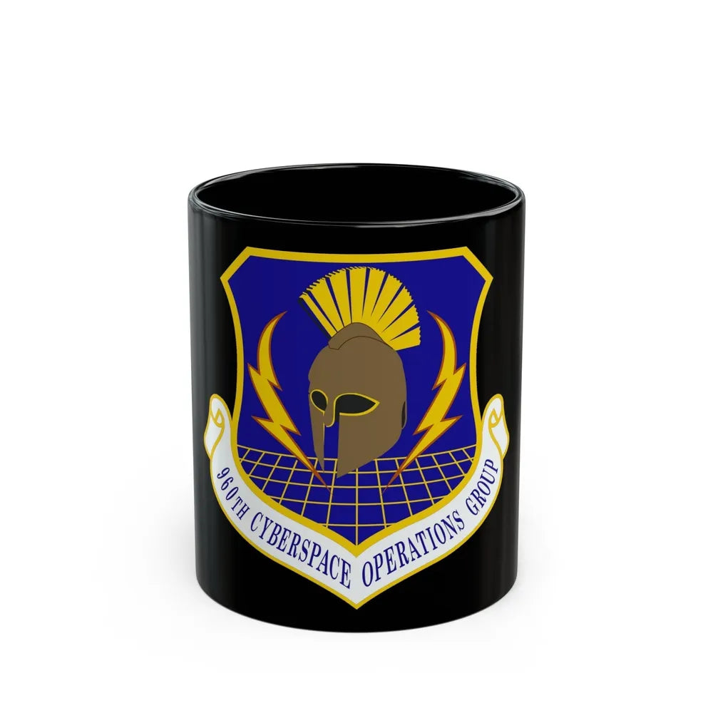 960th Cyberspace Operations Group (U.S. Air Force) Black Coffee Mug-11oz-Go Mug Yourself