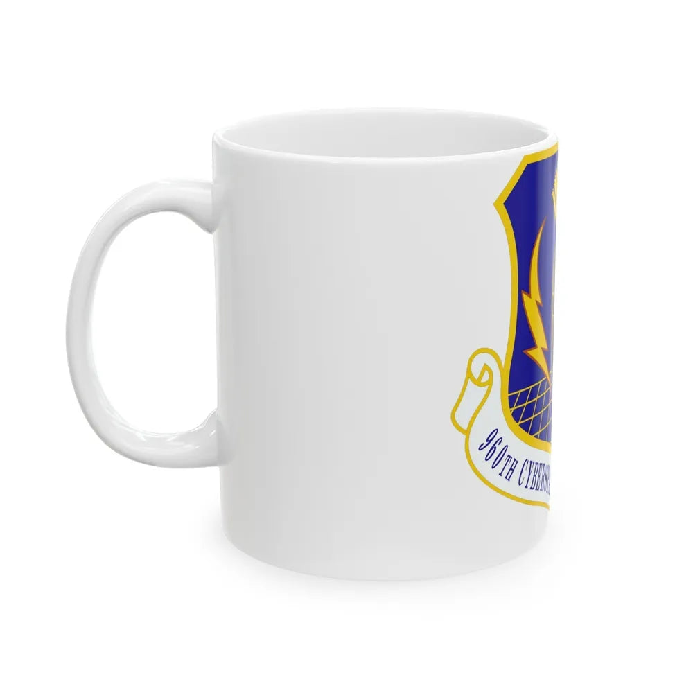 960th Cyberspace Operations Group (U.S. Air Force) White Coffee Mug-Go Mug Yourself