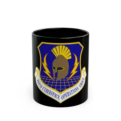 960th Cyberspace Operations Group (U.S. Air Force) Black Coffee Mug 11oz - Go Mug Yourself