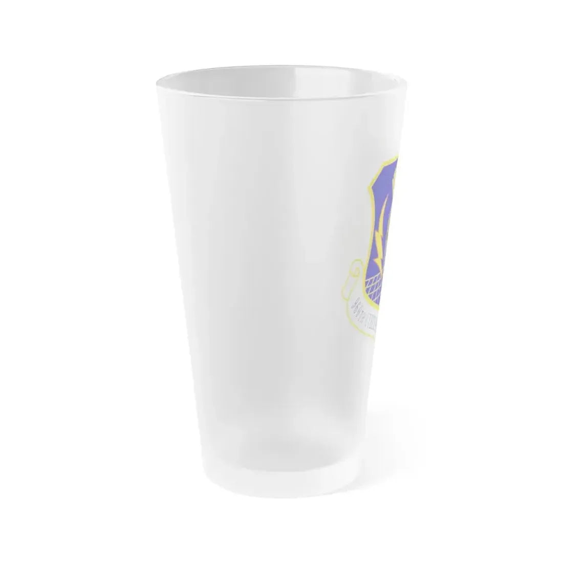 960th Cyberspace Operations Group (U.S. Air Force) Frosted Pint Glass 16oz - Go Mug Yourself