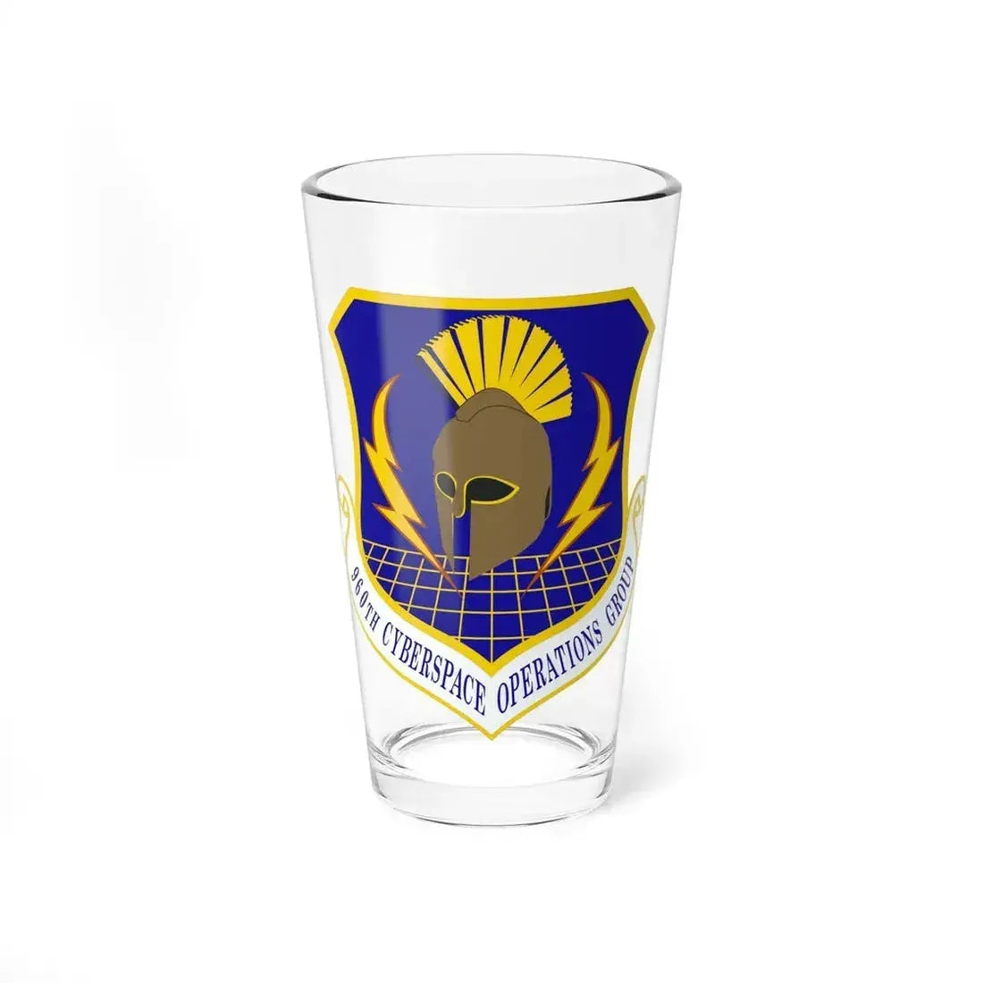 960th Cyberspace Operations Group (U.S. Air Force) Pint Glass 16oz 16oz - Go Mug Yourself
