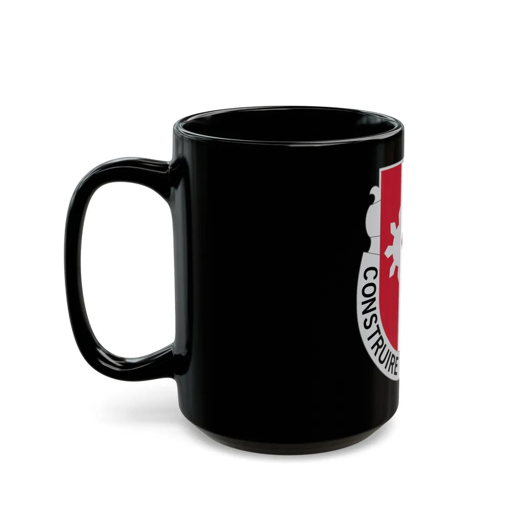 961 Engineer Battalion (U.S. Army) Black Coffee Mug-Go Mug Yourself