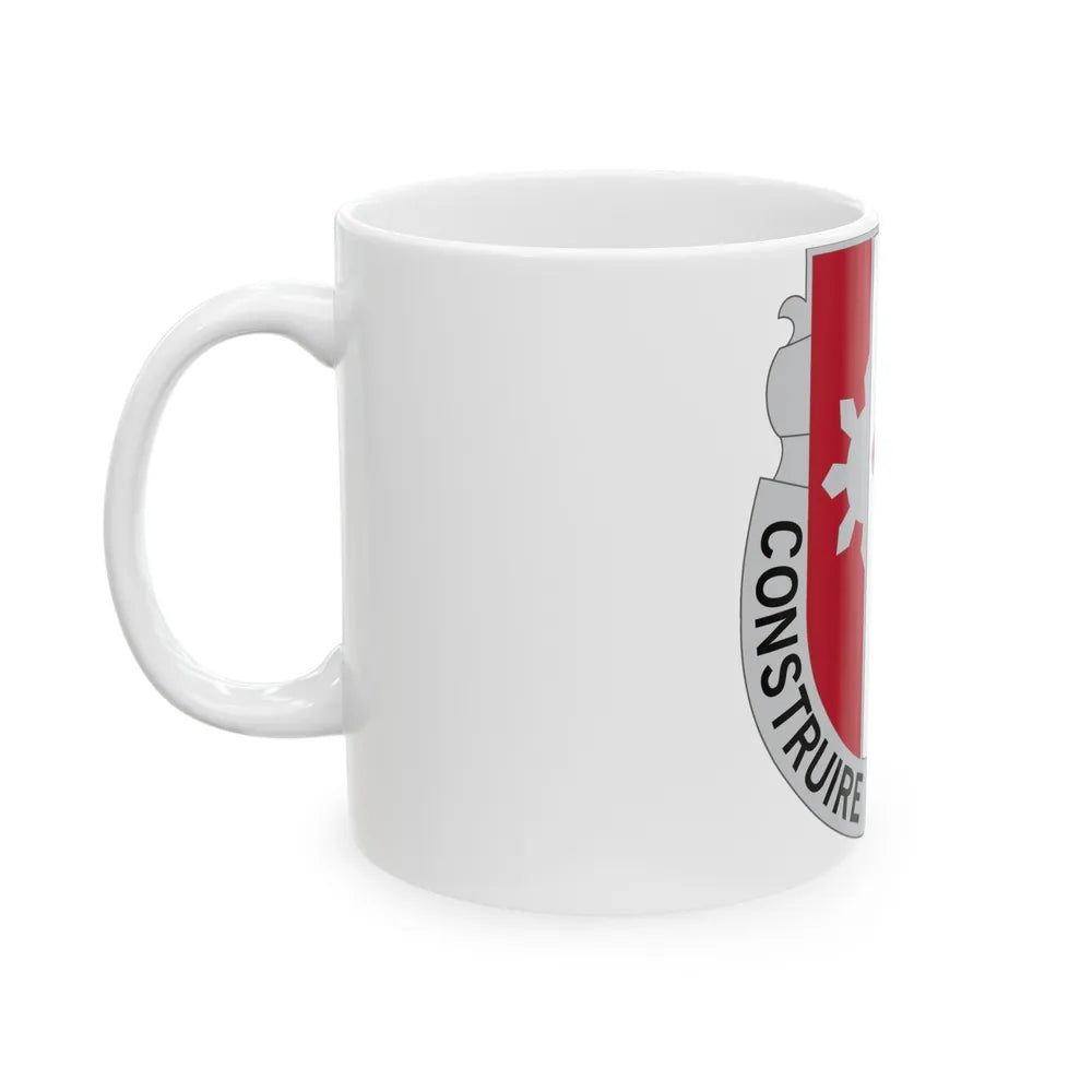 961 Engineer Battalion (U.S. Army) White Coffee Mug-Go Mug Yourself