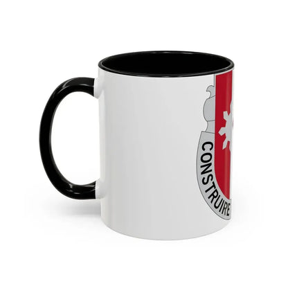 961 Engineer Battalion (U.S. Army) Accent Coffee Mug - Go Mug Yourself