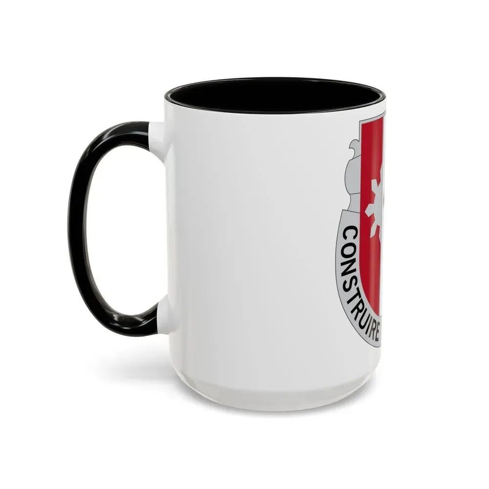 961 Engineer Battalion (U.S. Army) Accent Coffee Mug - Go Mug Yourself