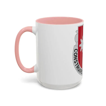 961 Engineer Battalion (U.S. Army) Accent Coffee Mug - Go Mug Yourself
