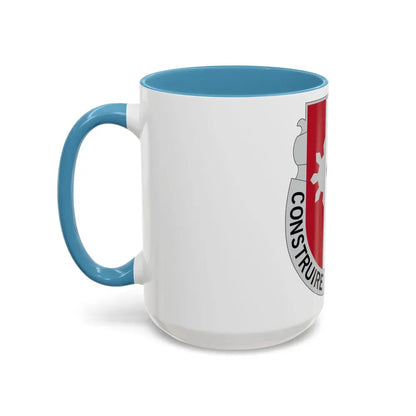 961 Engineer Battalion (U.S. Army) Accent Coffee Mug - Go Mug Yourself