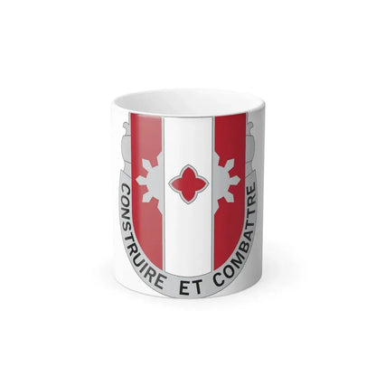 961 Engineer Battalion (U.S. Army) Color Changing Coffee Mug 11oz - Go Mug Yourself