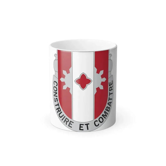 961 Engineer Battalion (U.S. Army) Color Changing Coffee Mug 11oz - Go Mug Yourself