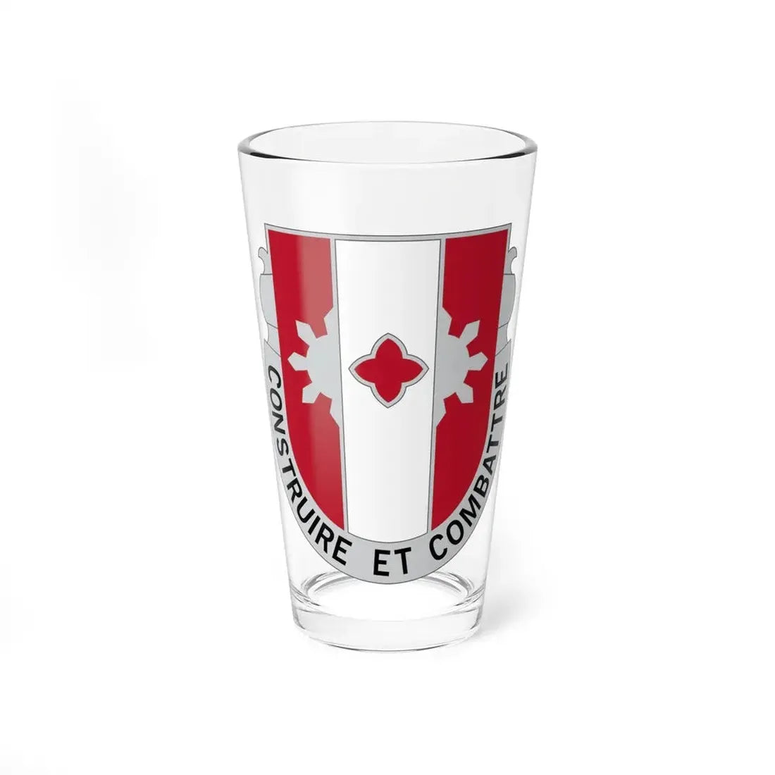 961 Engineer Battalion (U.S. Army) Pint Glass 16oz 16oz - Go Mug Yourself