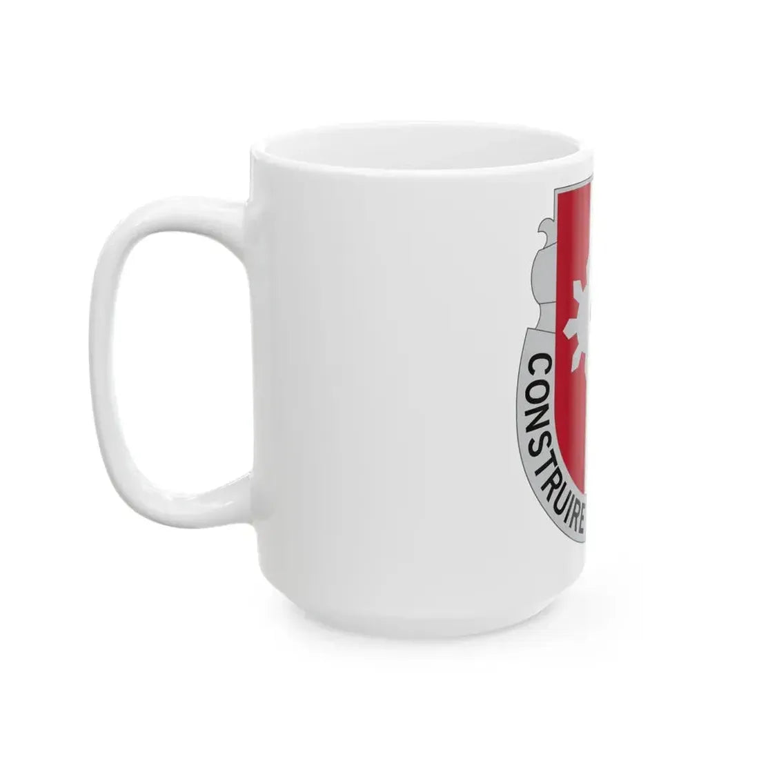 961 Engineer Battalion (U.S. Army) White Coffee Mug - Go Mug Yourself