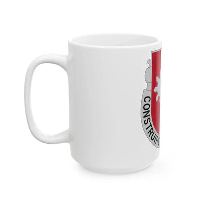 961 Engineer Battalion (U.S. Army) White Coffee Mug - Go Mug Yourself