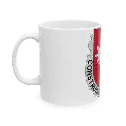 961 Engineer Battalion (U.S. Army) White Coffee Mug - Go Mug Yourself