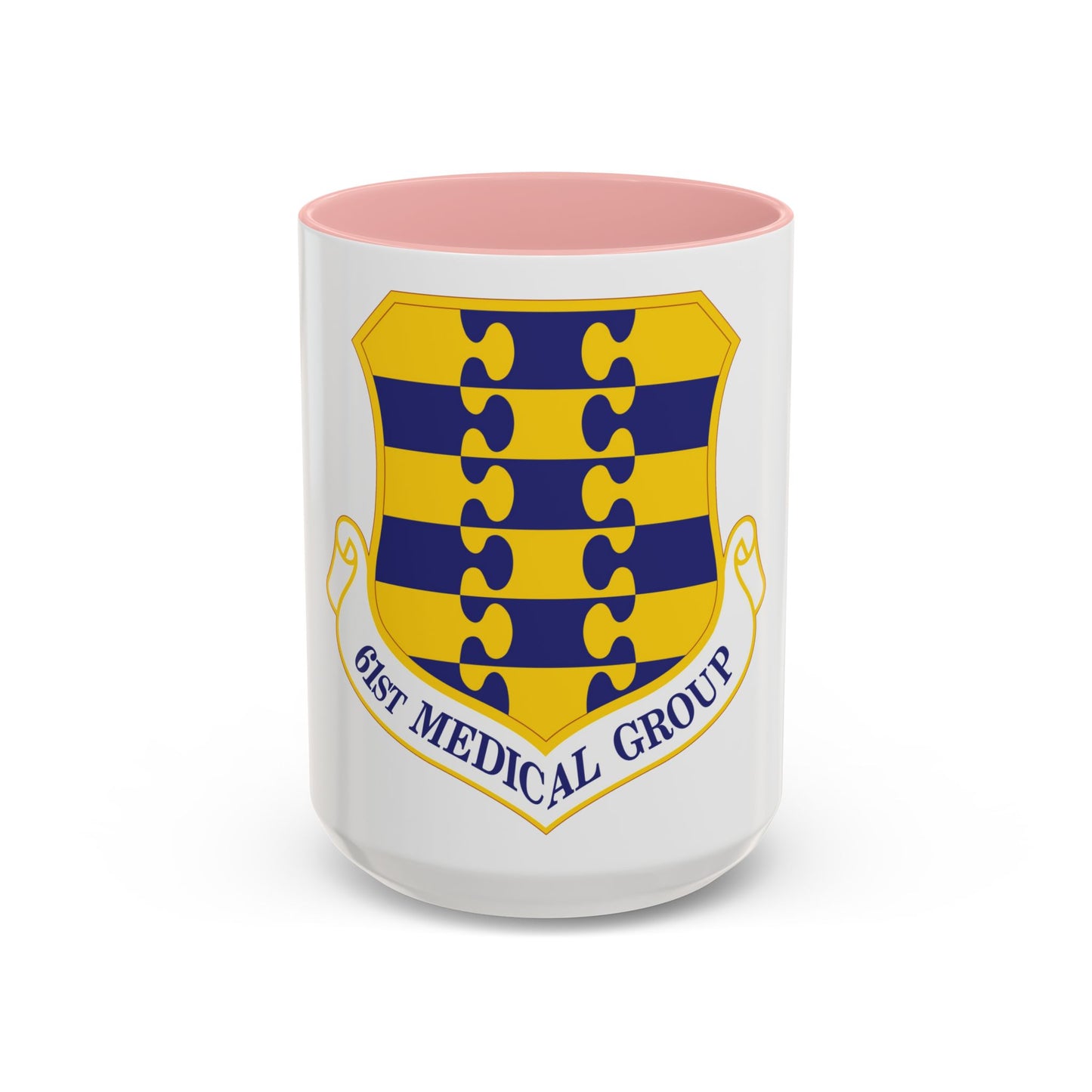 61st Medical Group (U.S. Air Force) Accent Coffee Mug