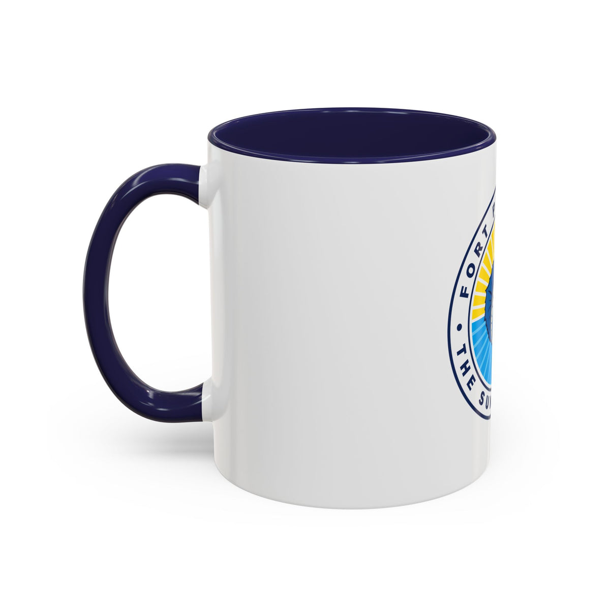 Seal of Fort Pierce Florida - Accent Coffee Mug
