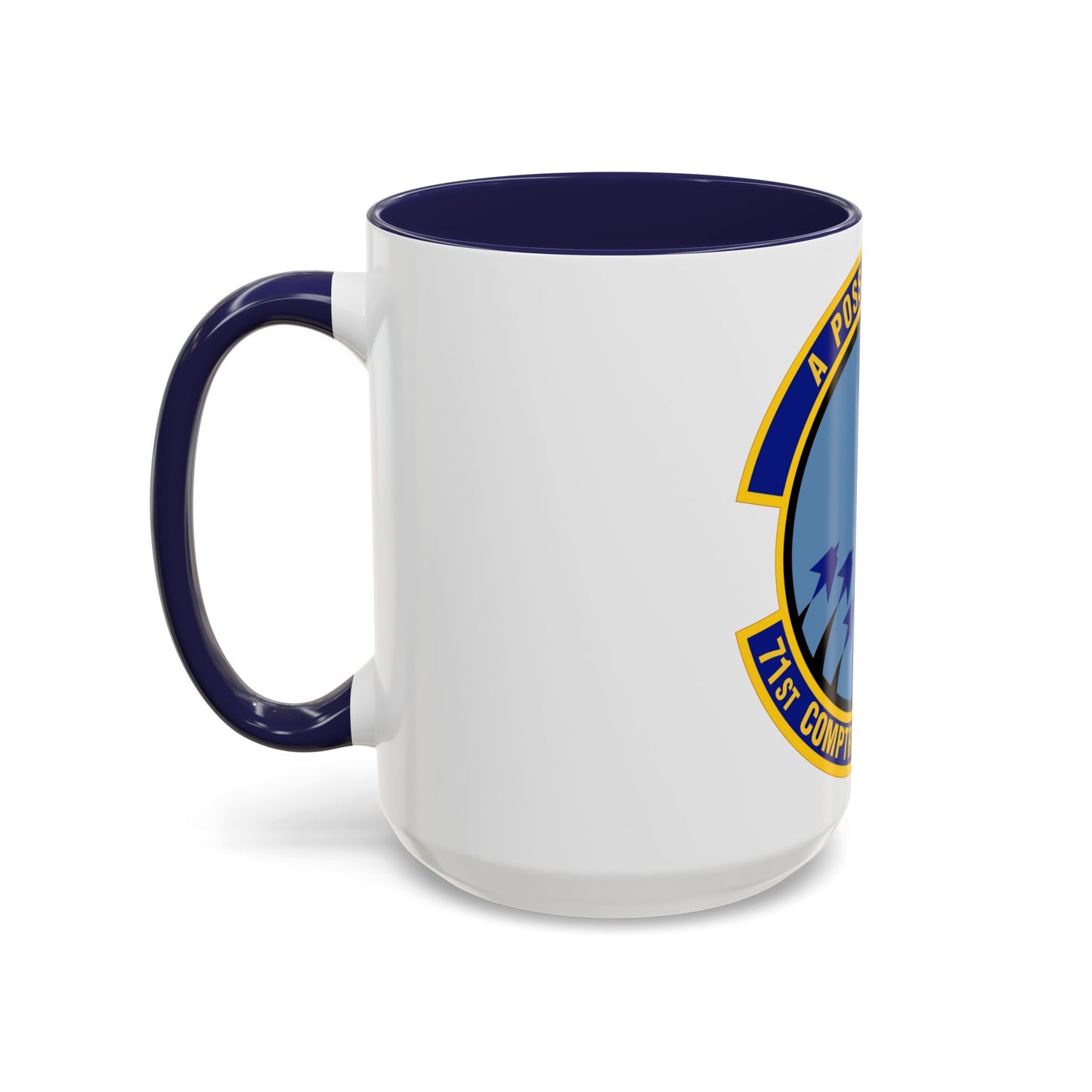 71st Comptroller Squadron (U.S. Air Force) Accent Coffee Mug