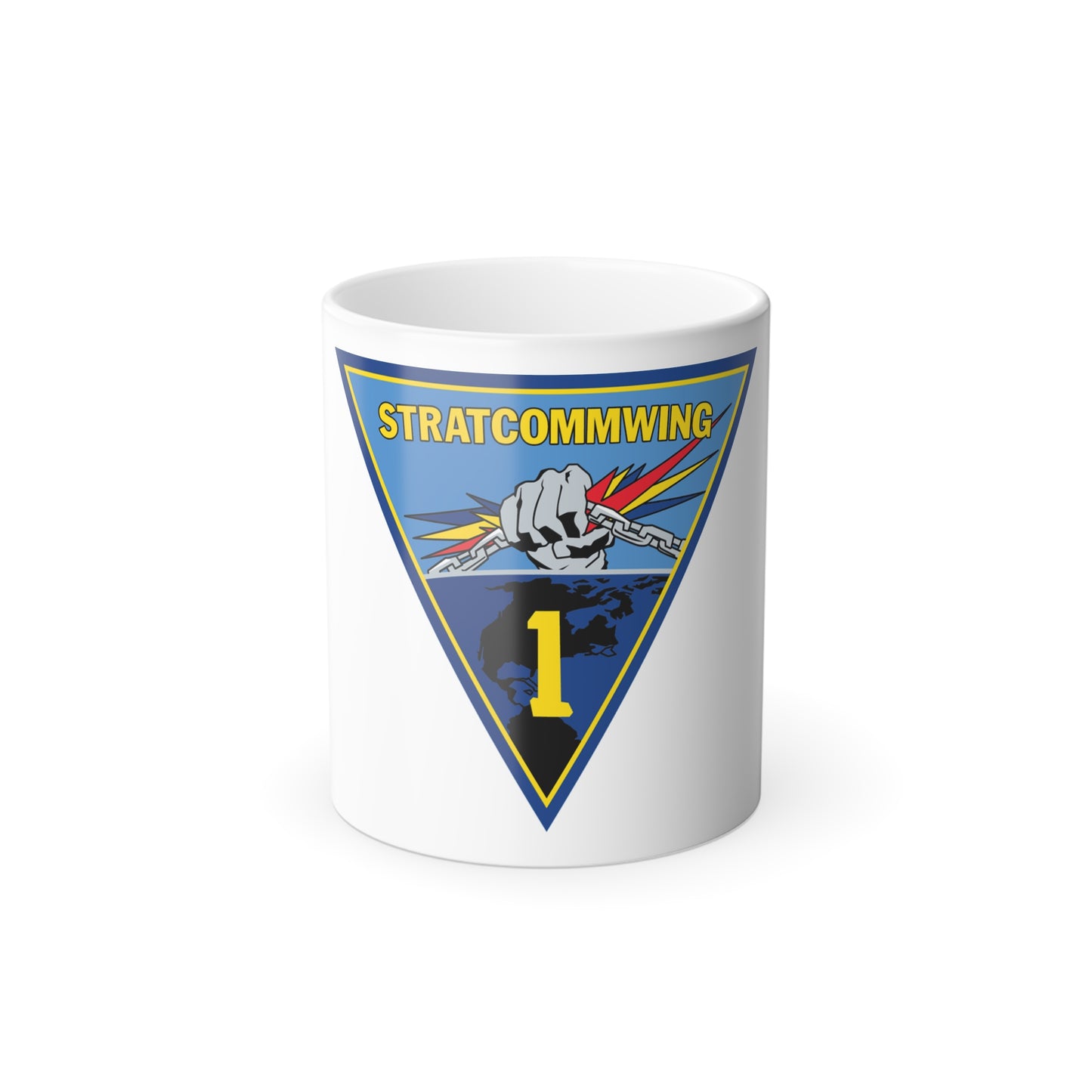 STRATCOMMWING 1 (U.S. Navy) Color Changing Mug 11oz