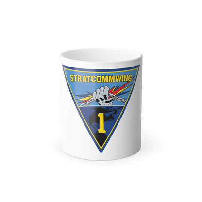 STRATCOMMWING 1 (U.S. Navy) Color Changing Mug 11oz