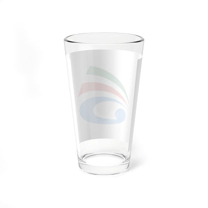 Flag of Saiki Oita (Japan) Pint Glass 16oz