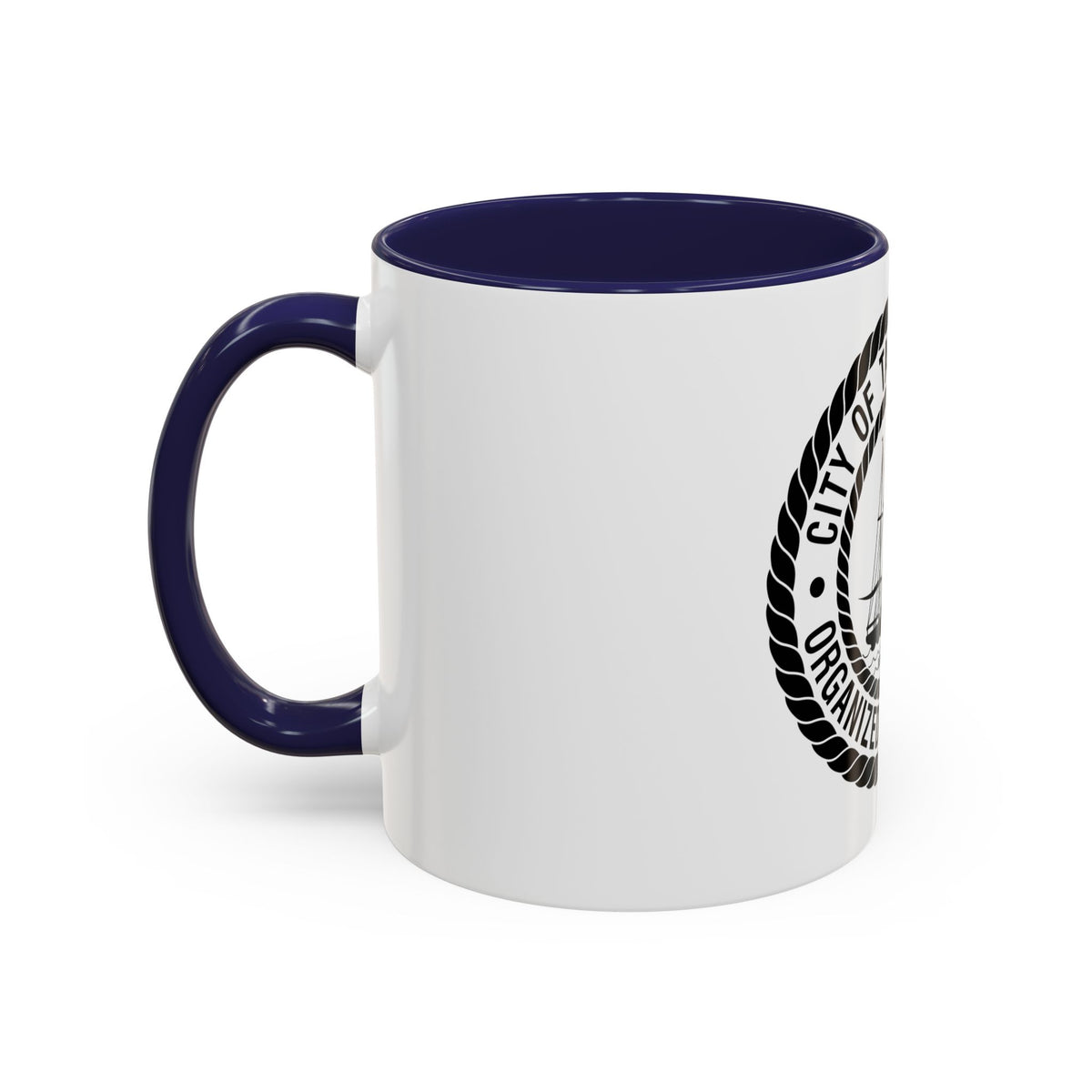 Seal of Tampa Florida - Accent Coffee Mug