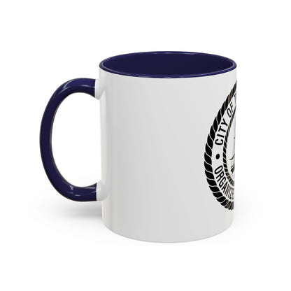 Seal of Tampa Florida - Accent Coffee Mug