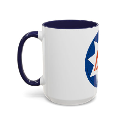 93rd Signal Brigade 2 (U.S. Army) Accent Coffee Mug
