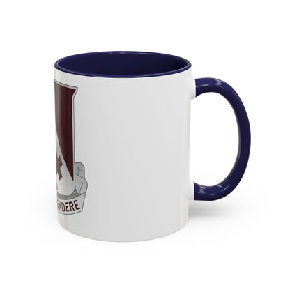 327 Medical Battalion (U.S. Army) Accent Coffee Mug