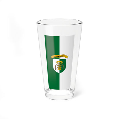 Flag of Csomoder (Hungary) Pint Glass 16oz