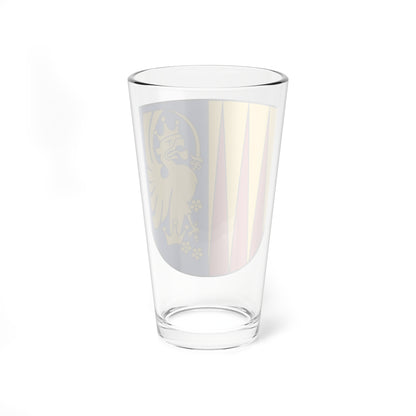 Coat of Arms of Želiezovce (Slovakia) (Coat of Arms) Pint Glass 16oz
