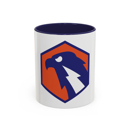 6 Signal Command (U.S. Army) Accent Coffee Mug
