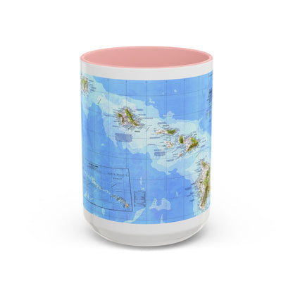 USA - Hawaii (1976) (Map) Accent Coffee Mug