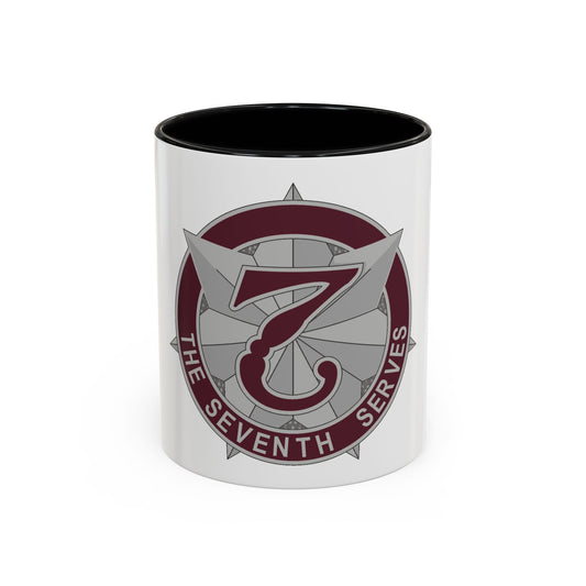 7 Medical Command 2 (U.S. Army) Accent Coffee Mug