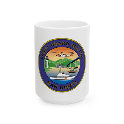 USCG Sector San Diego NEW 07 (U.S. Coast Guard) White Coffee Mug