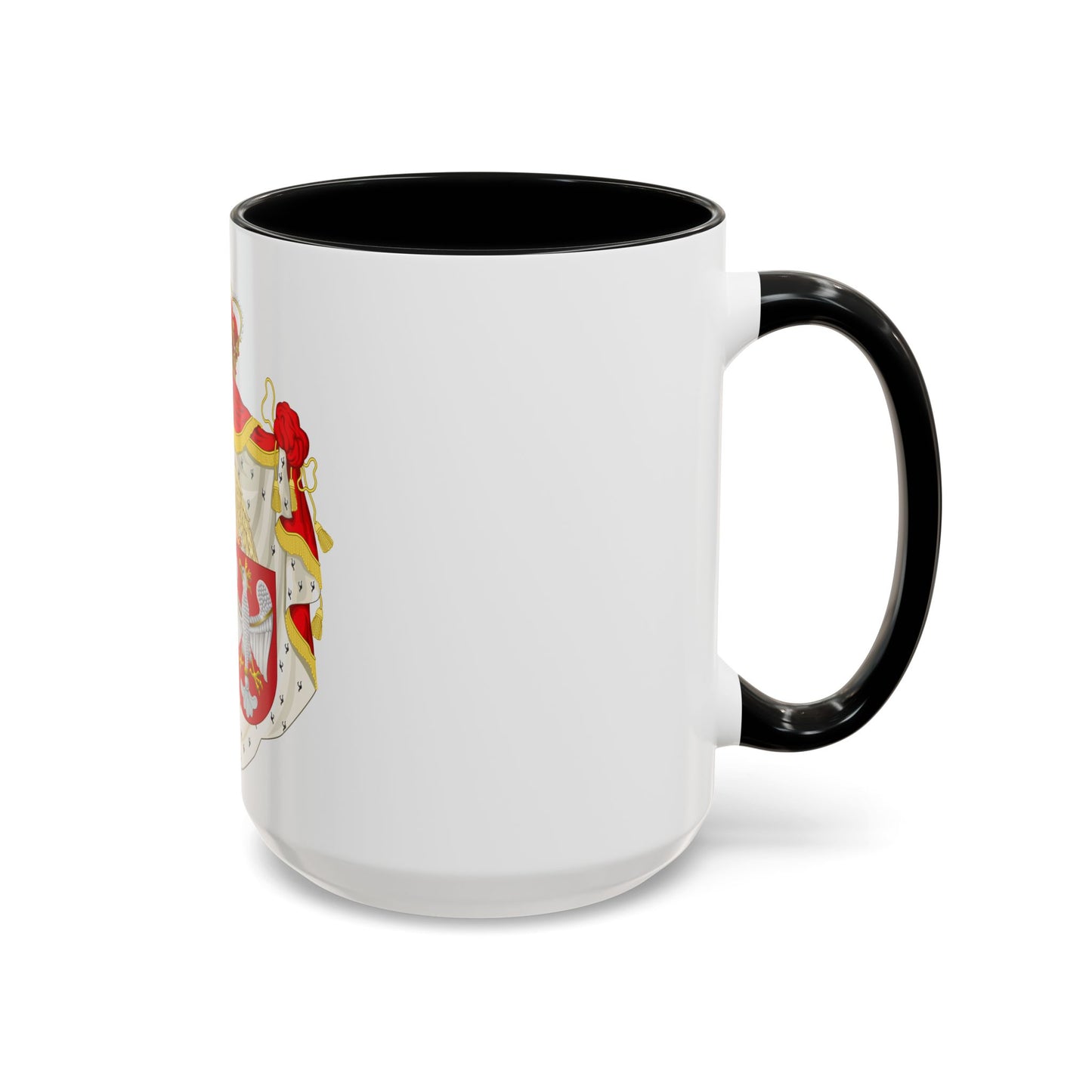 Coat of arms of Jadwiga of Poland - Accent Coffee Mug