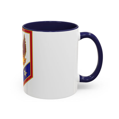 110 Maneuver Enhancement Brigade (U.S. Army) Accent Coffee Mug