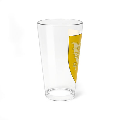 Emblem for the 4-I-FLR (Denmark) (Coat of Arms) Pint Glass 16oz