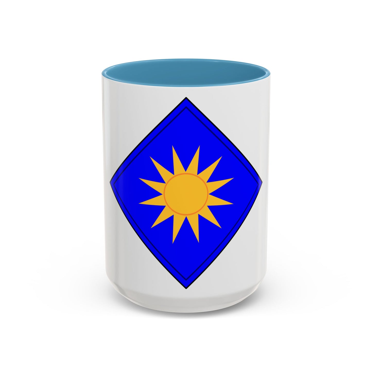 40th Infantry Division CSIB (U.S. Army) Accent Coffee Mug