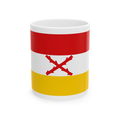 Civil ensign of the Spanish Netherlands (Belgium) White Coffee Mug