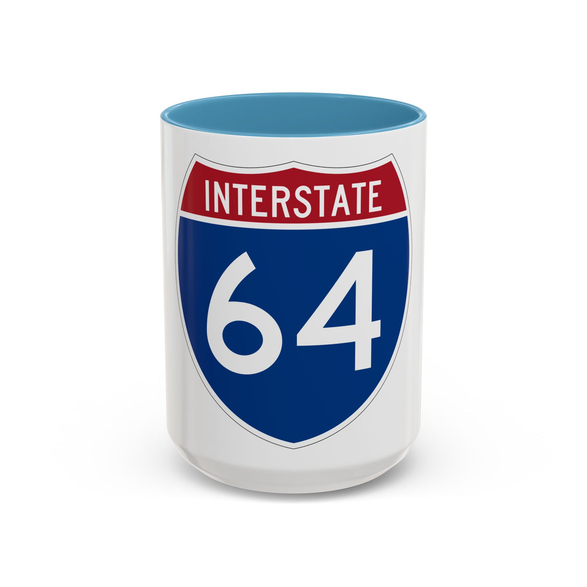 Interstate 64 (U.S. Highways) Accent Coffee Mug
