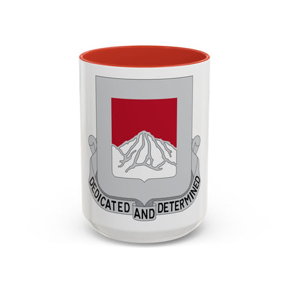 237 Engineer Battalion (U.S. Army) Accent Coffee Mug