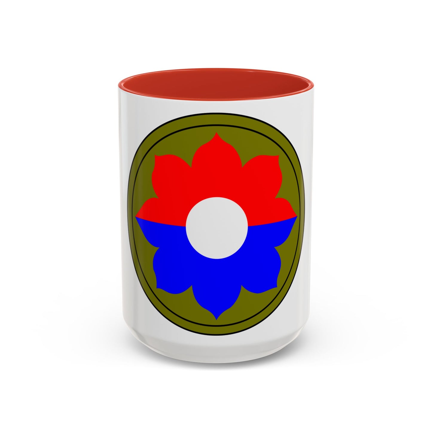 9th Infantry Division patch (U.S. Army) Accent Coffee Mug