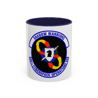 90 Cyberspace Operations Squadron ACC (U.S. Air Force) Accent Coffee Mug
