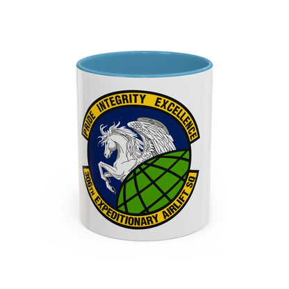 306th Expeditionary Airlift Squadron (U.S. Air Force) Accent Coffee Mug