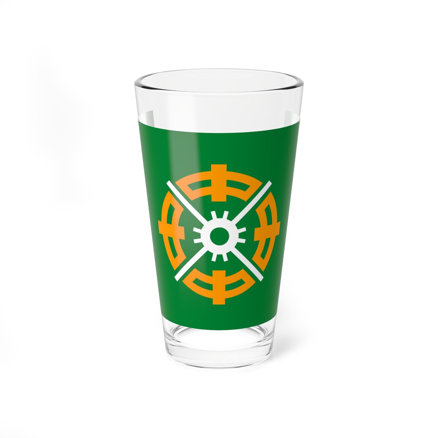 Flag of Chūrui Hokkaido 1954-2006 (Japan) Pint Glass 16oz