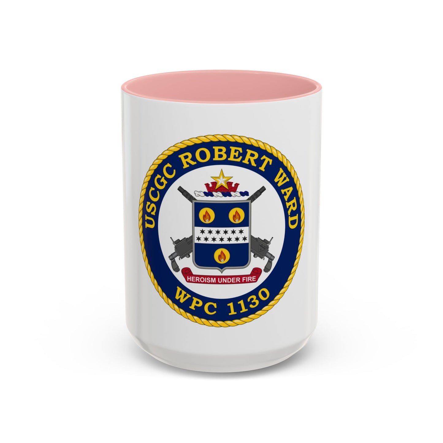 USCGC Robert Ward WPC 1130 (U.S. Coast Guard) Accent Coffee Mug
