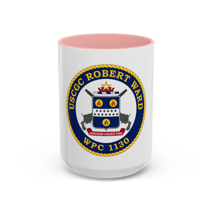 USCGC Robert Ward WPC 1130 (U.S. Coast Guard) Accent Coffee Mug